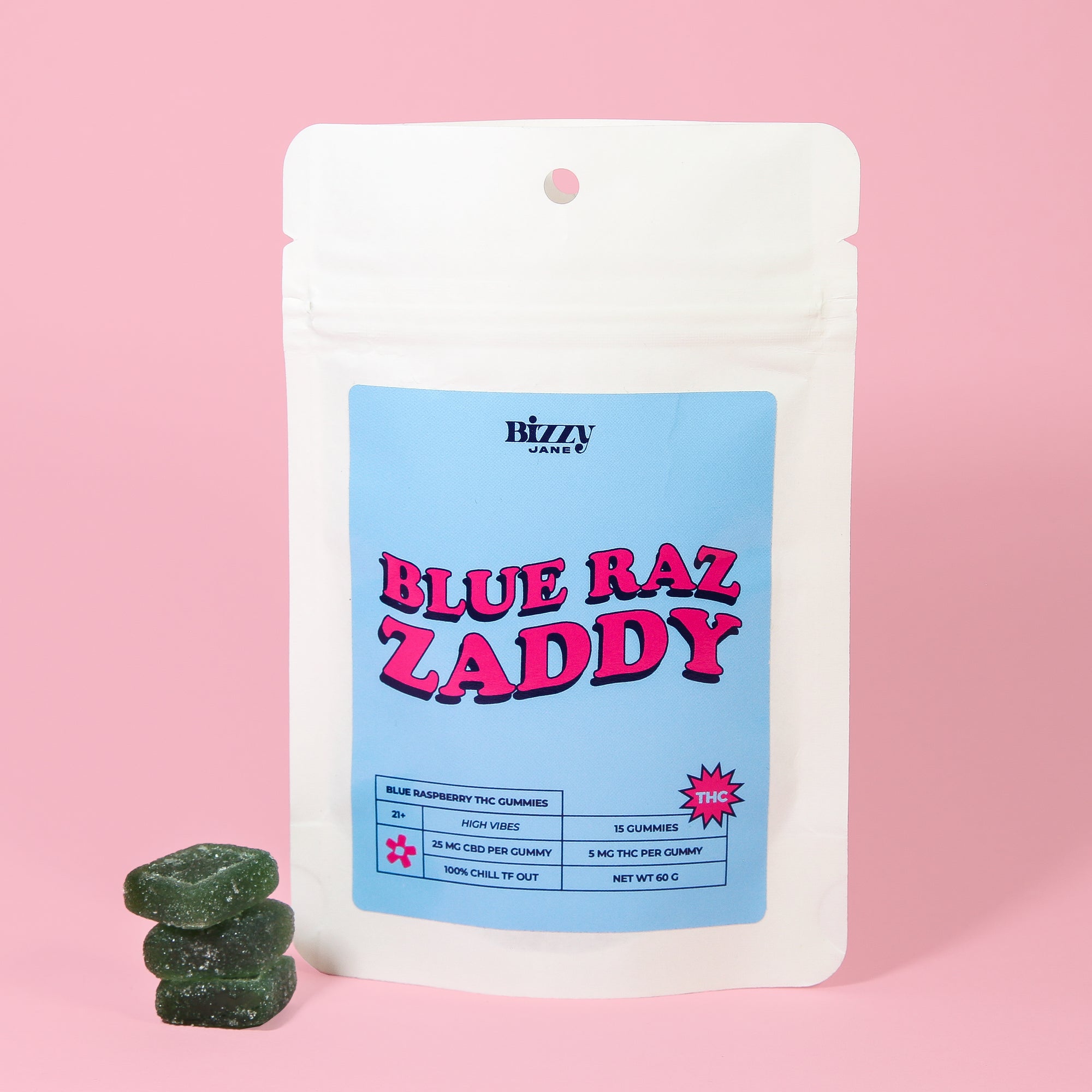 Blue Raz Zaddy 5mg THC