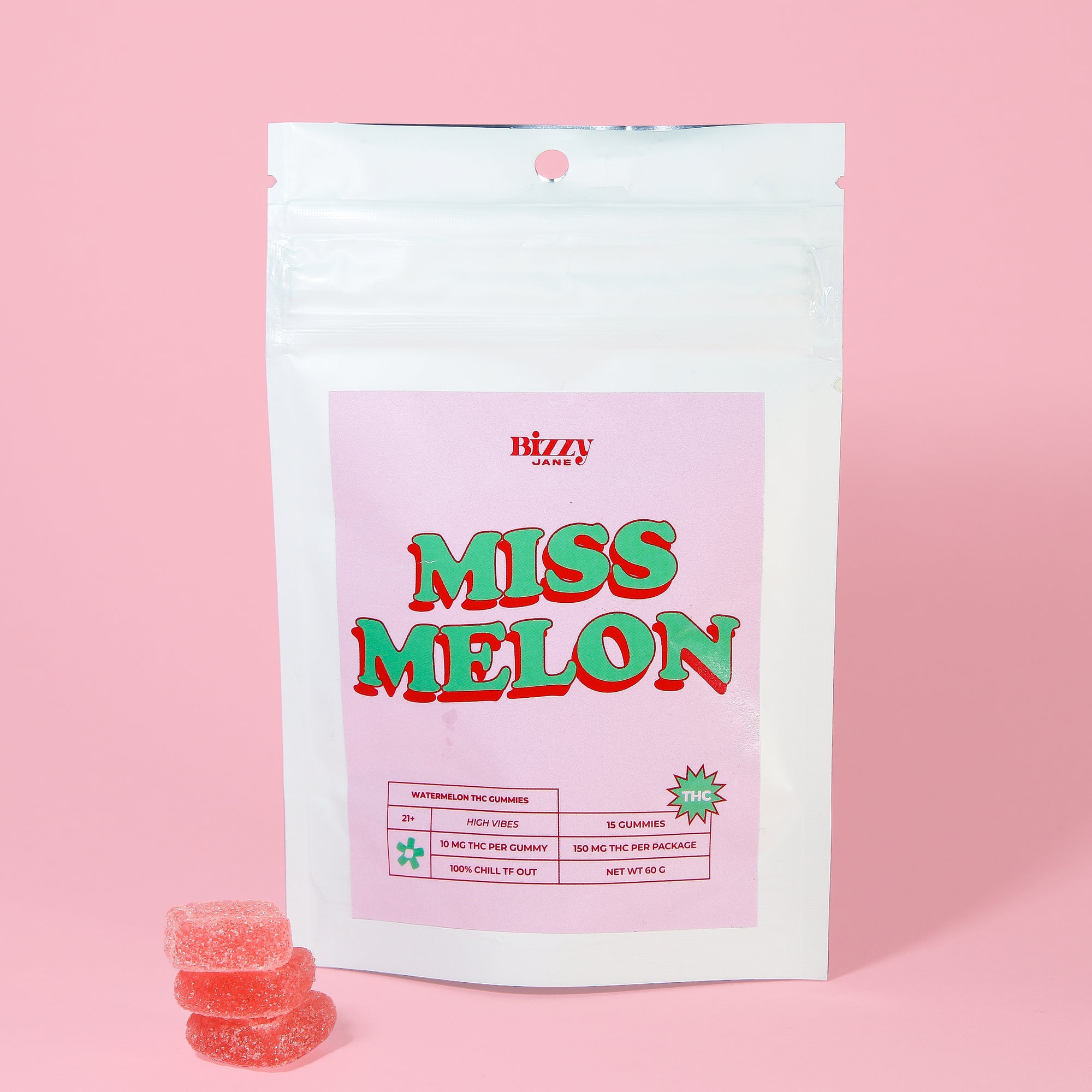 Miss Melon THC Gummies 10mg